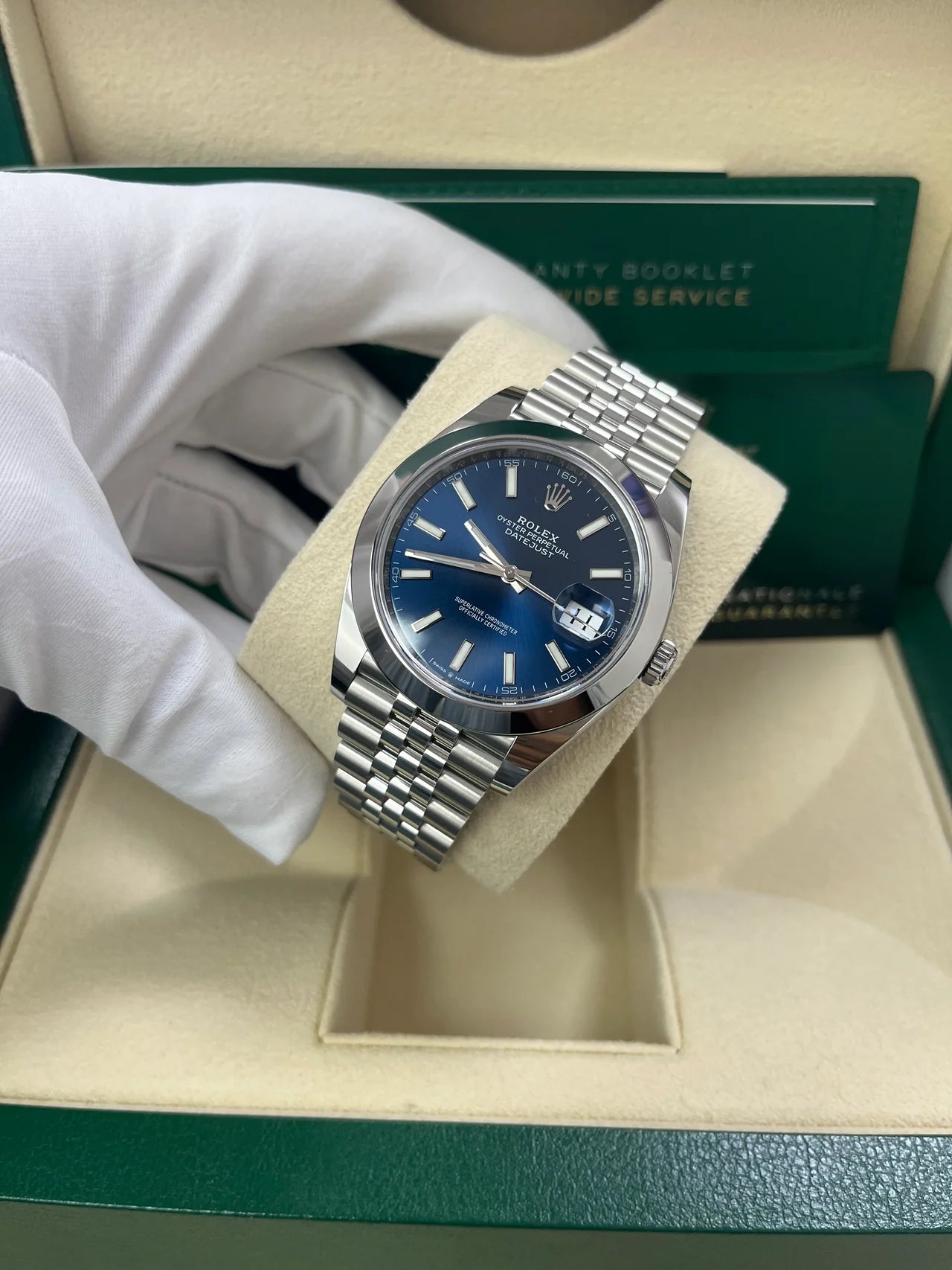 Datejust 41 mm Blu