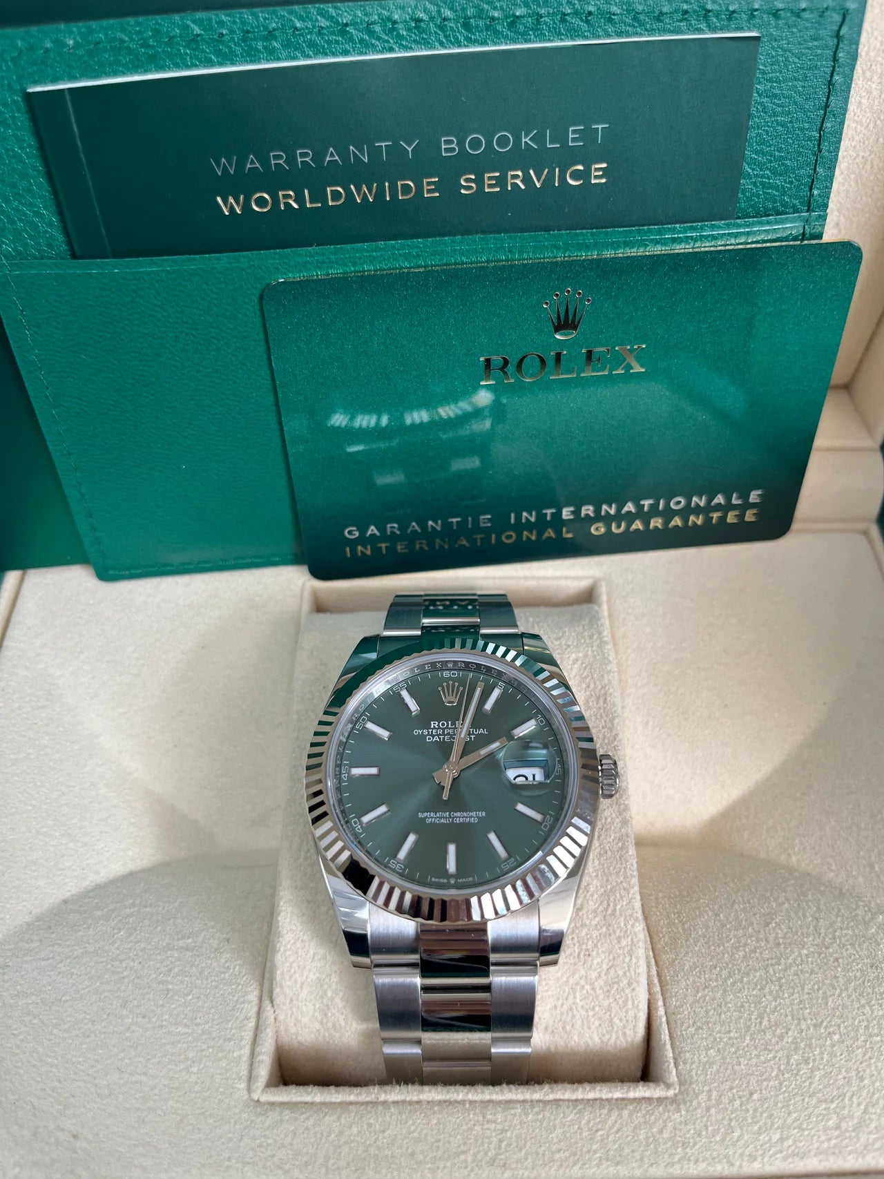 Datejust 41 mm Verde