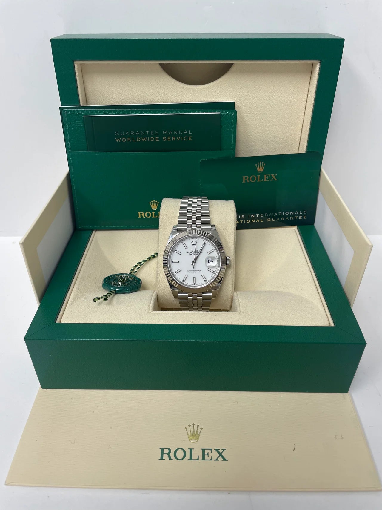 Datejust 41 mm Bianco