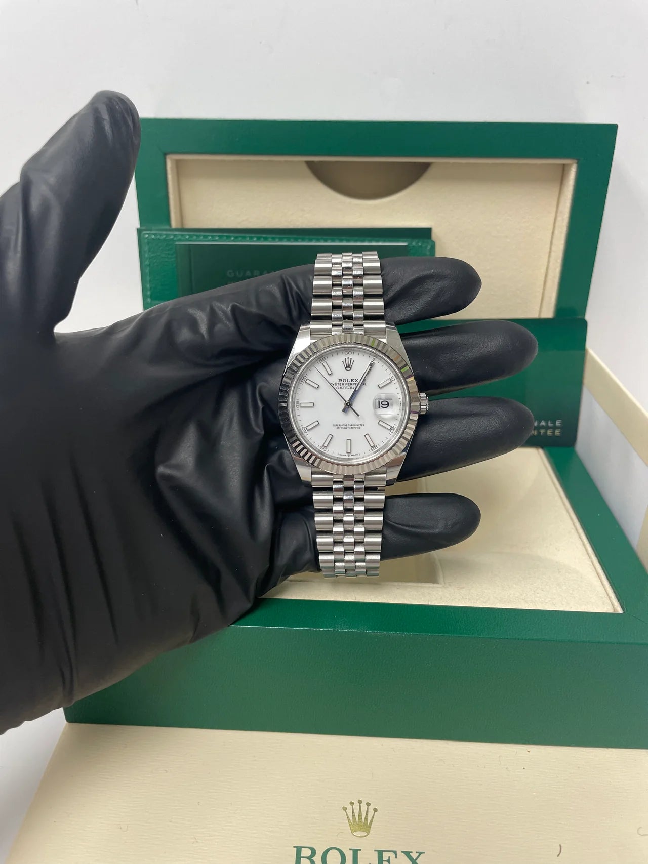 Datejust 41 mm Bianco