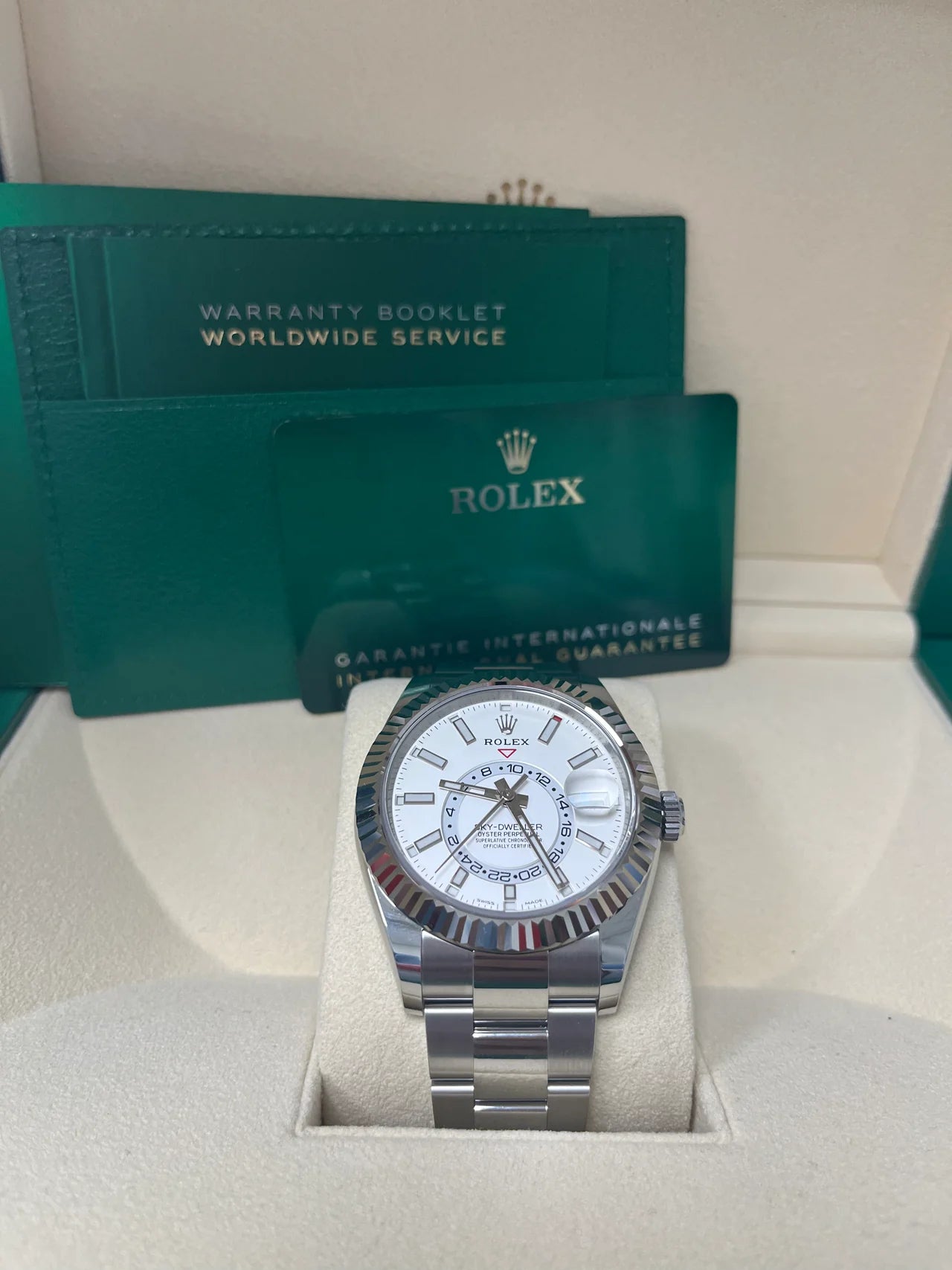 Sky-dweller 42 mm Bianco