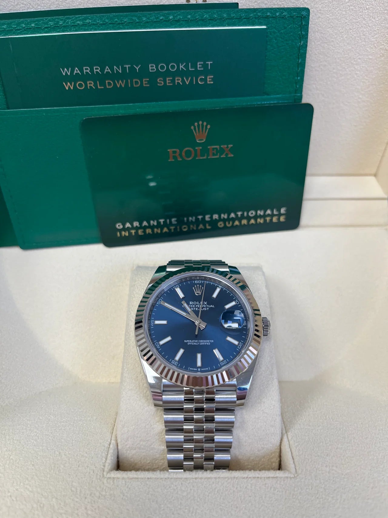 Datejust 41 mm Blu