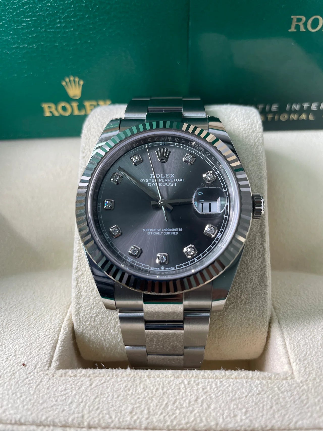 Datejust 41 mm Grigio