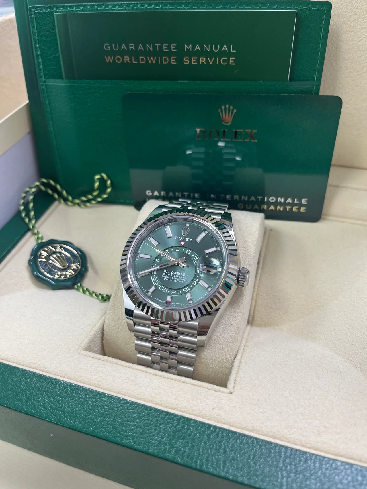 Sky-dweller 42 mm Verde