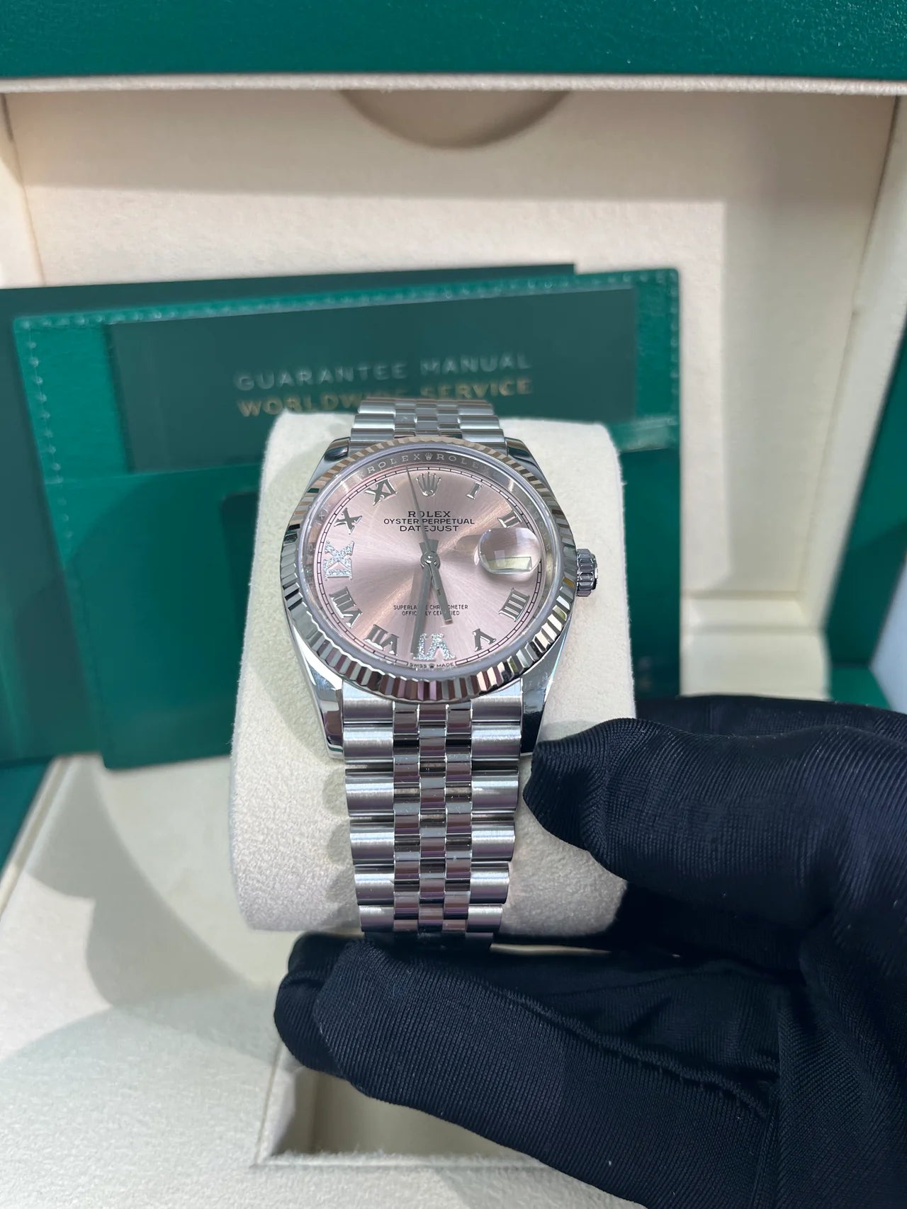 DateJust 36 mm Rosa