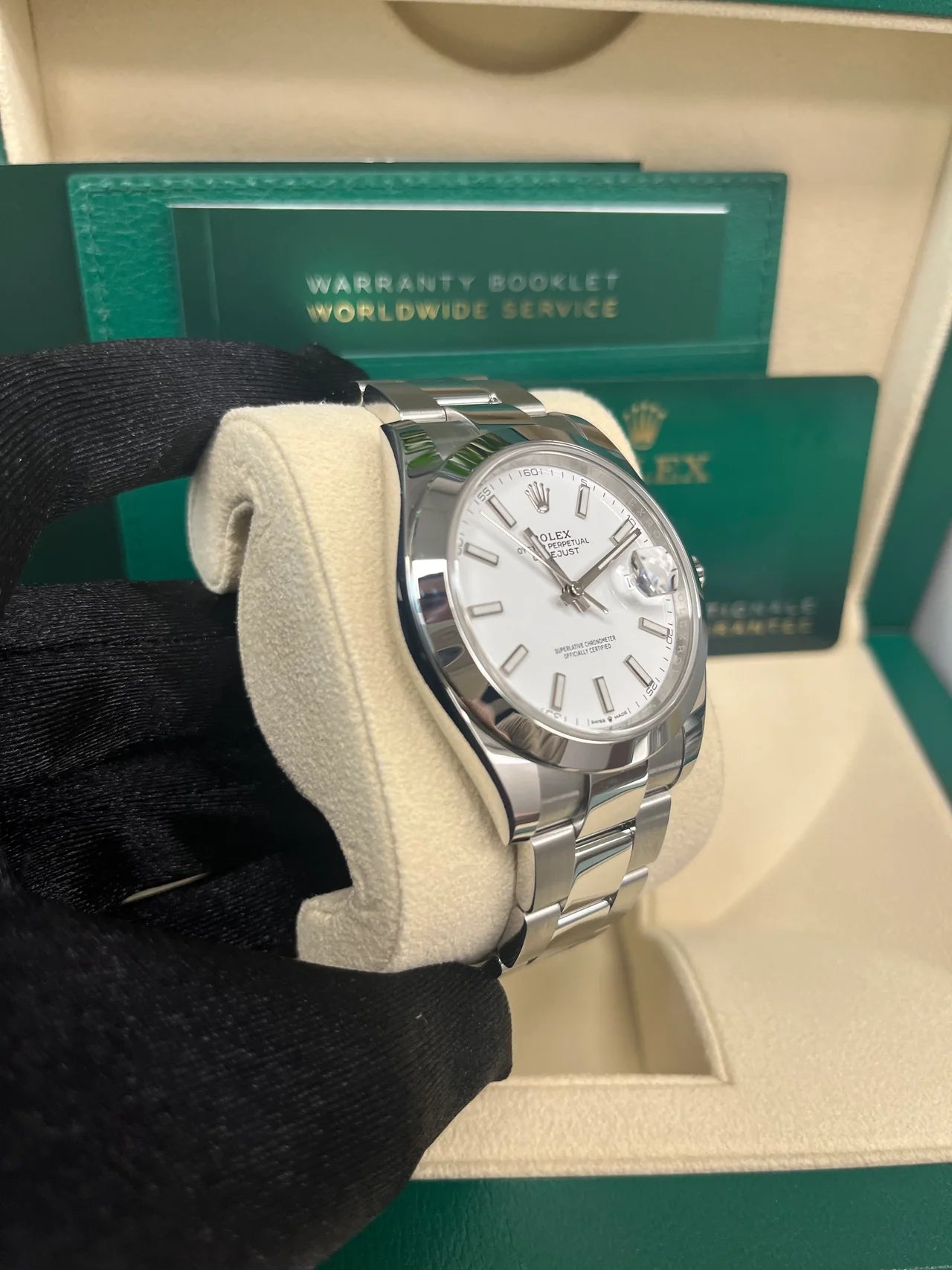 Datejust 41 Bianco