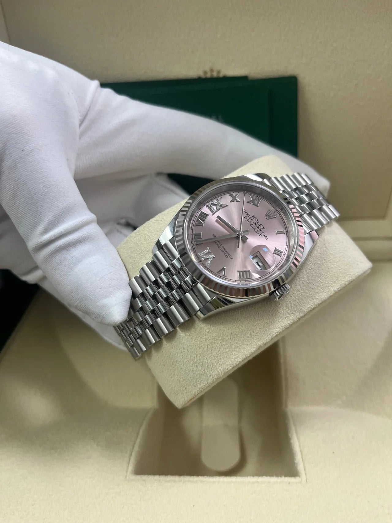 DateJust 36 mm Rosa