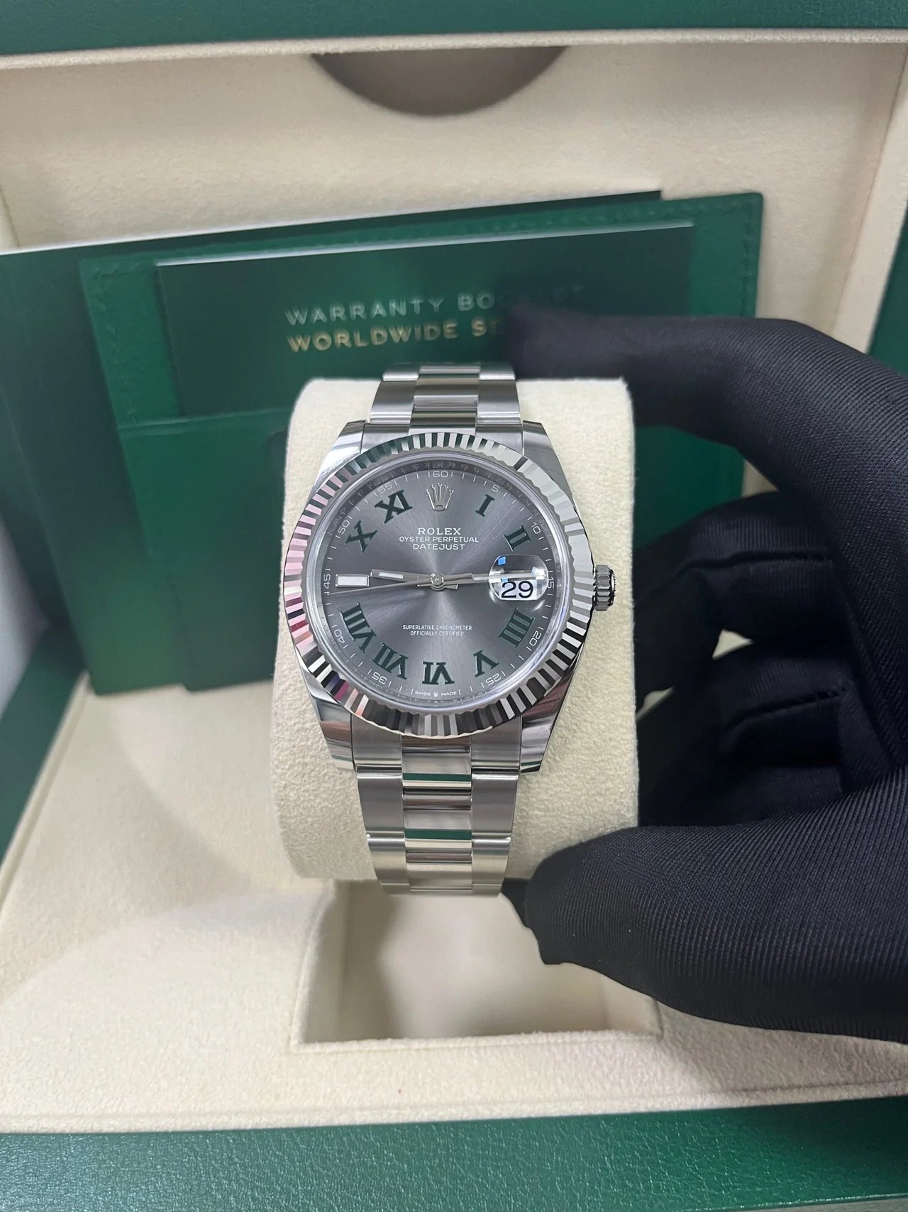 Datejust 41 mm Wimbledon