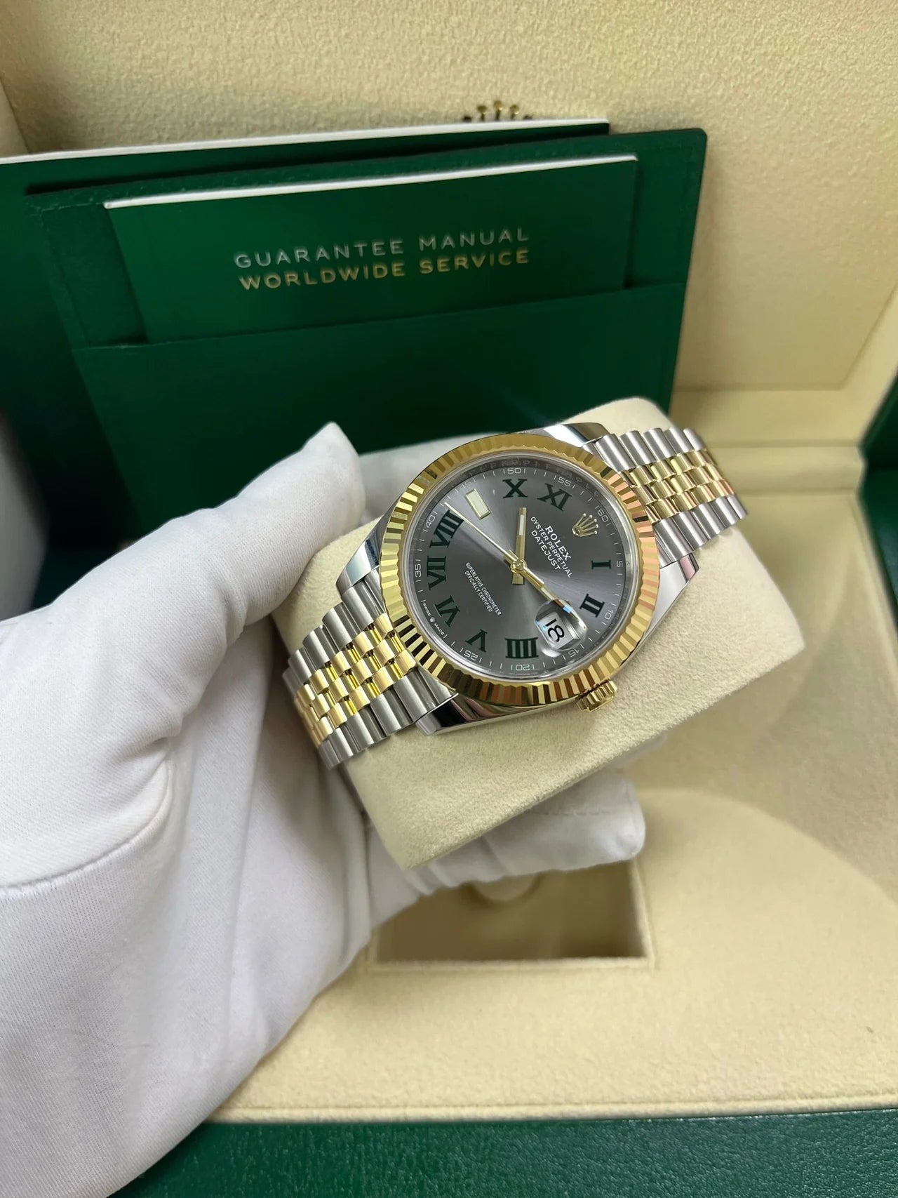 Datejust 41 mm Wimbledon