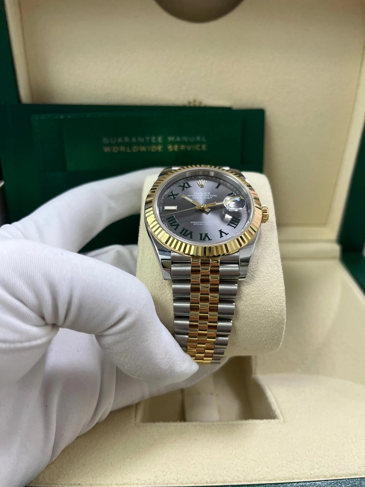 Datejust 41 mm Wimbledon