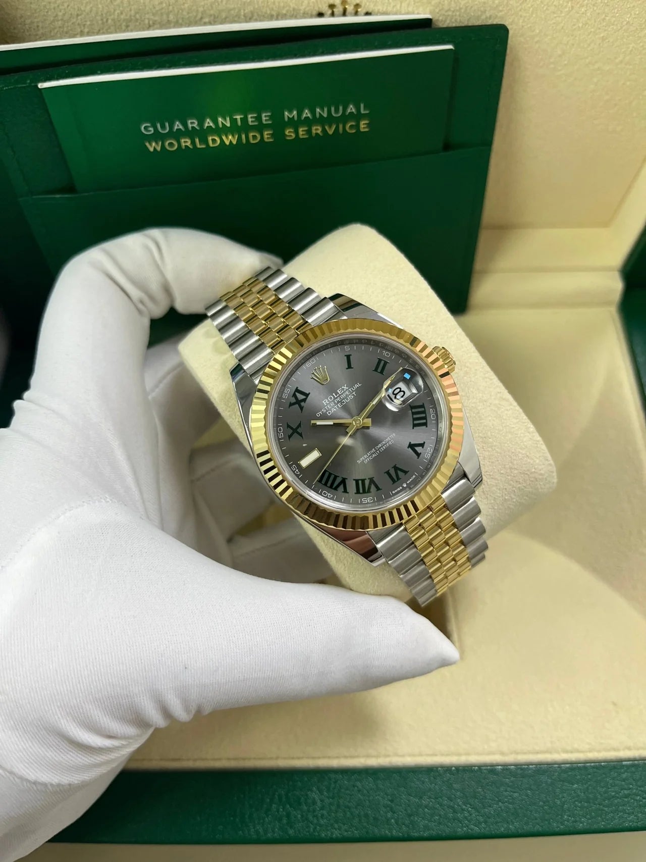 Datejust 41 mm Wimbledon