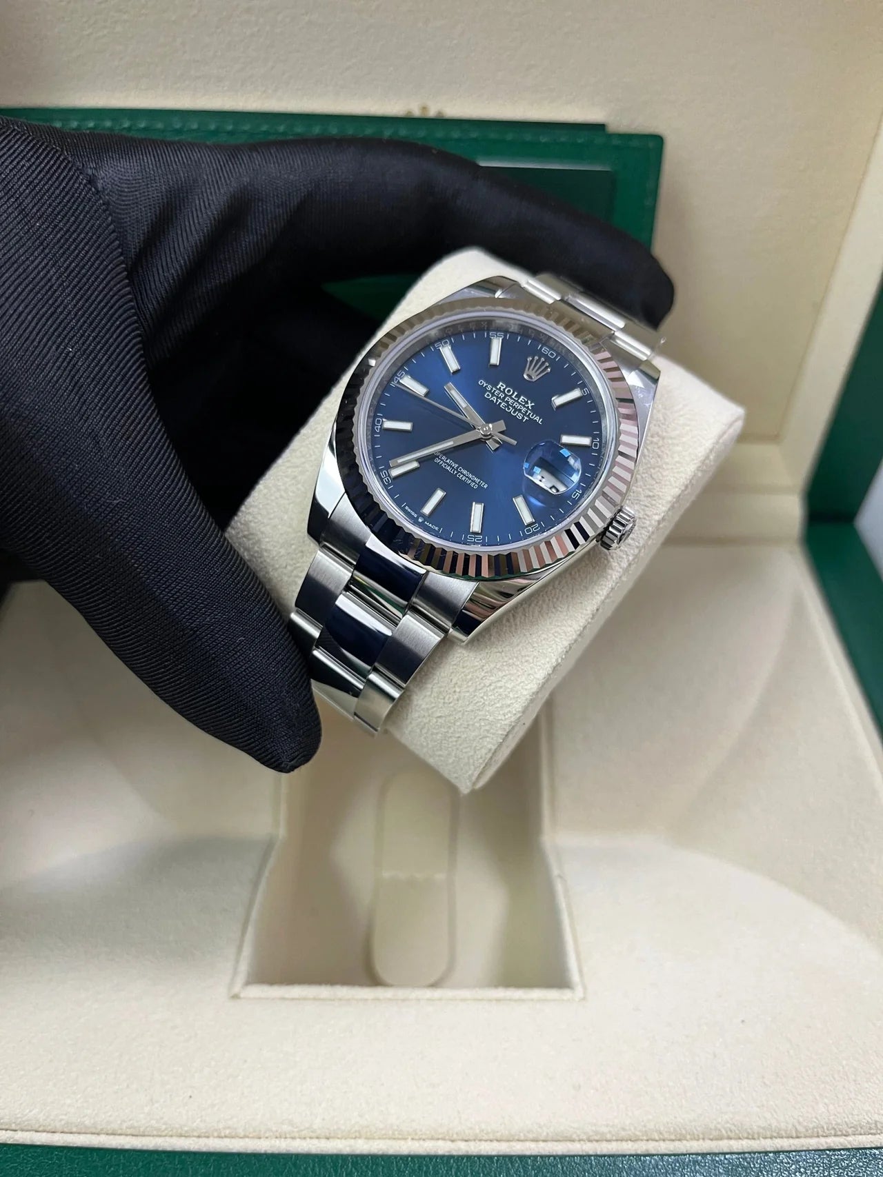 Datejust 41 mm Blu