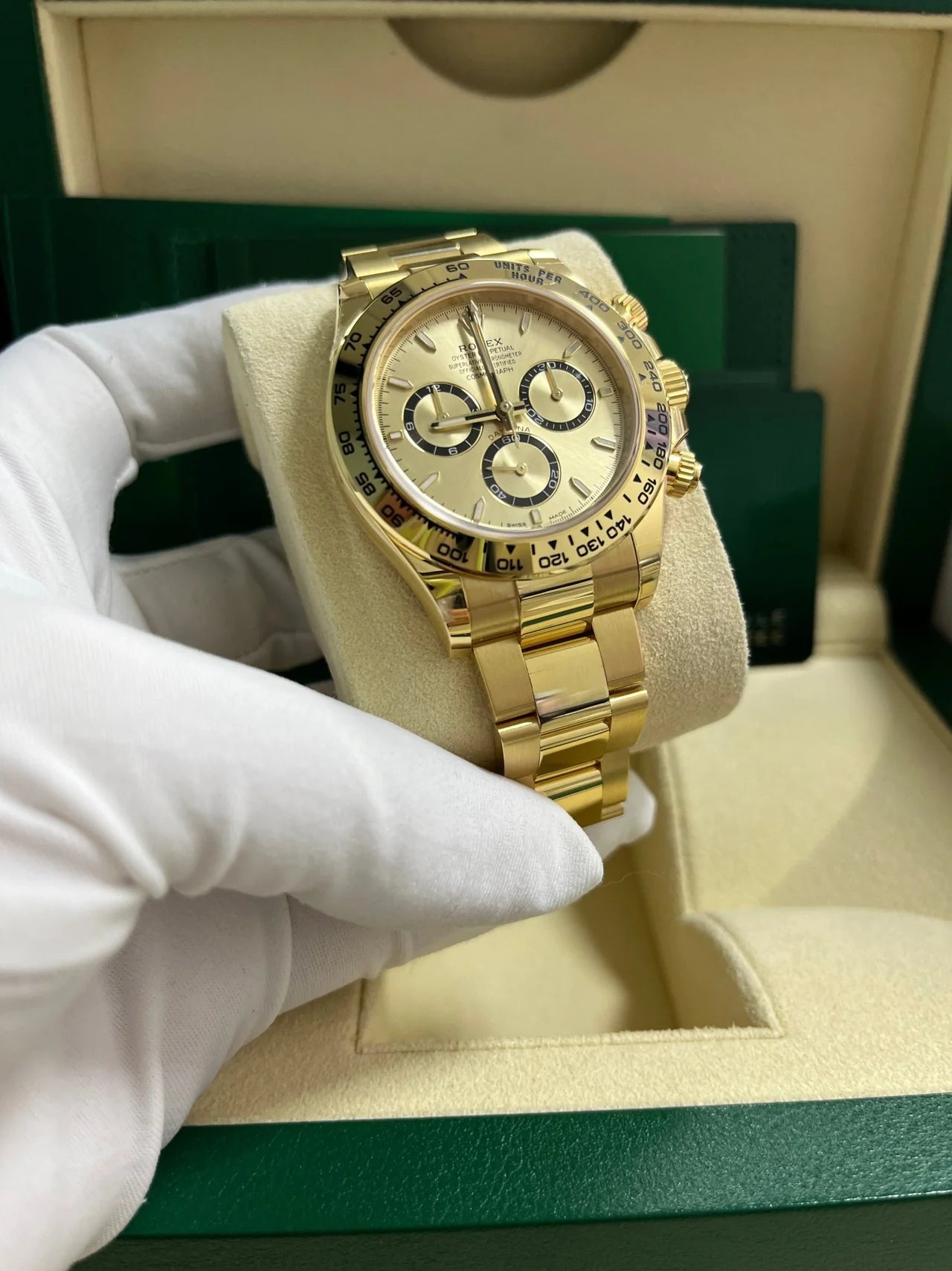 Daytona 40mm Oro giallo